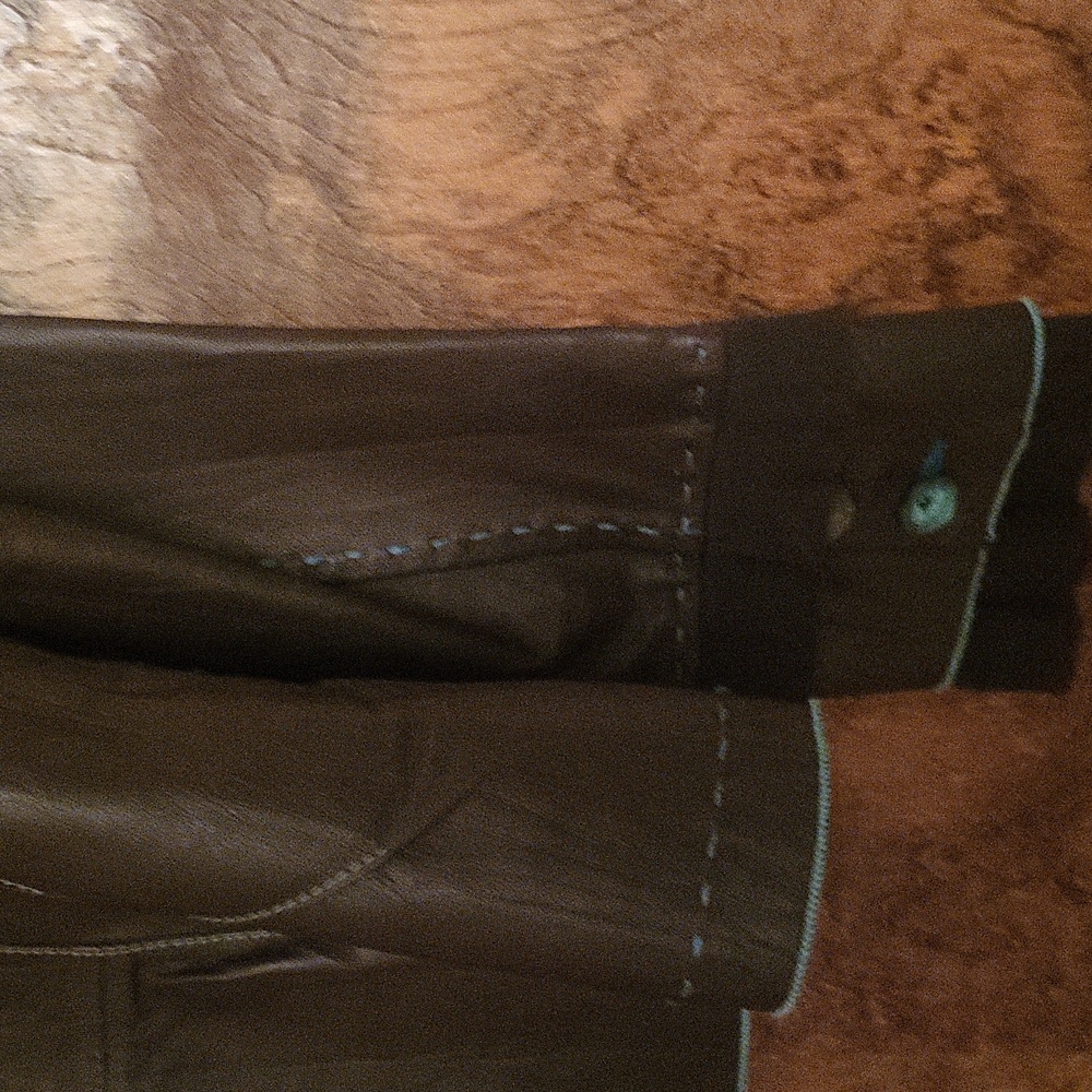 Gorgeous Unique Butter Soft Lamb Leather Jacket M - Picture 7 of 9